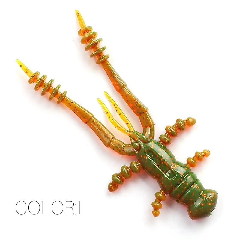 2023 nouveau leurre homard 7.2 cm/4.7 cm larve appât souple homard leurre souple leurres de pêche at