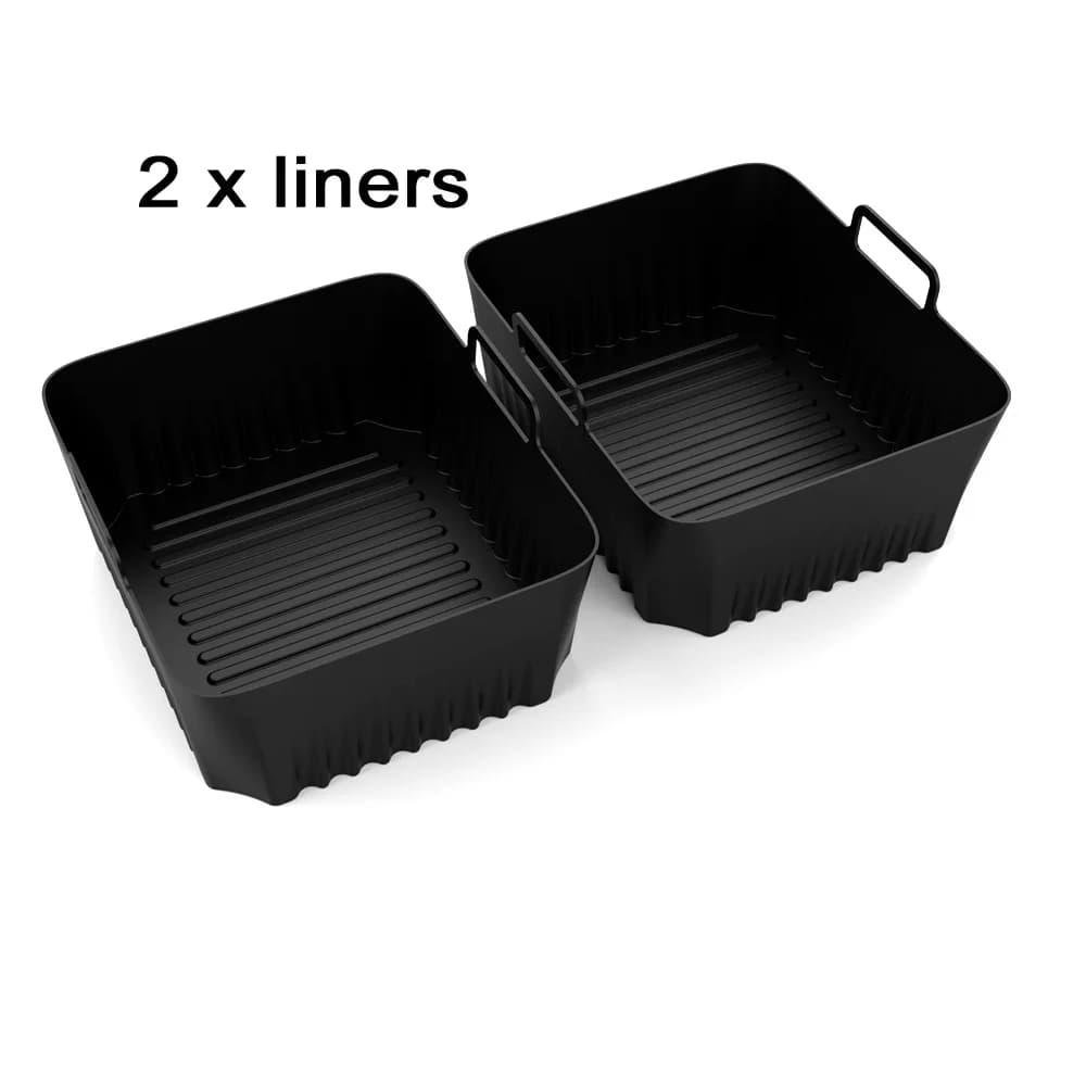 Grandes doublures en silicone pour friteuse à air Ninja Flex Drawer, accessoires pour friteuse à air