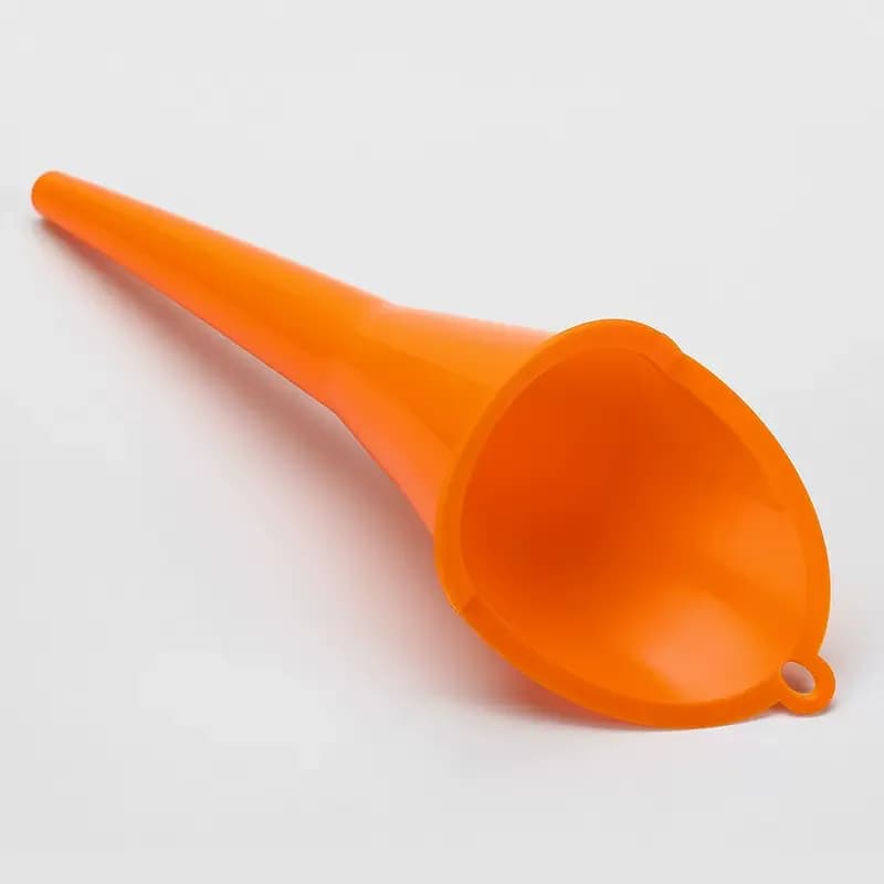 Entonnoir à tige longue pour voiture, outils de remplissage d'huile et de carburant, entonnoir d'hui