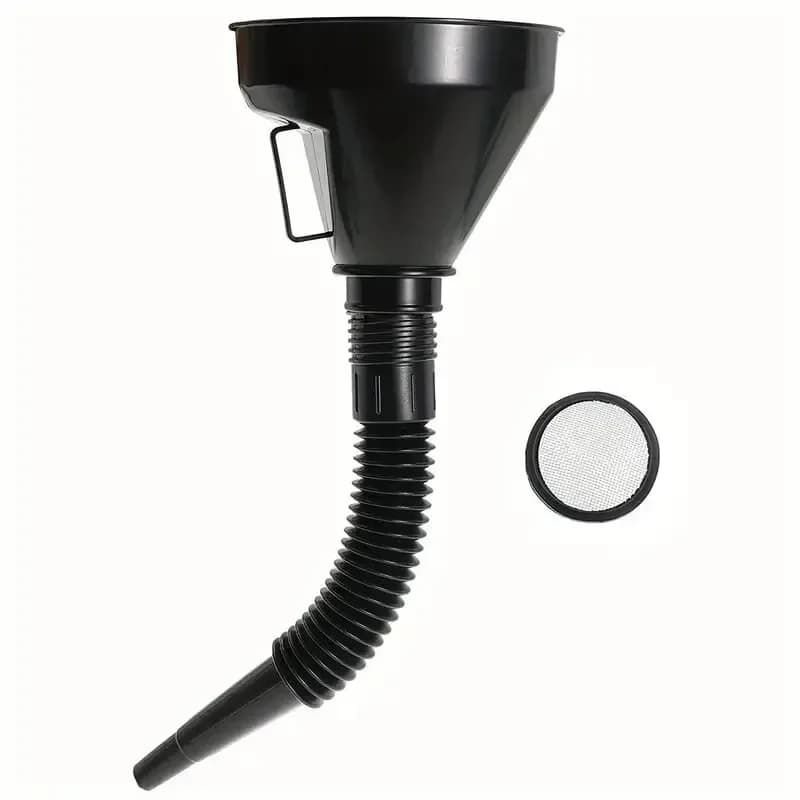 Entonnoir de remplissage avec filtre pour automobiles, motos et transmissions. Entonnoir à huile et 