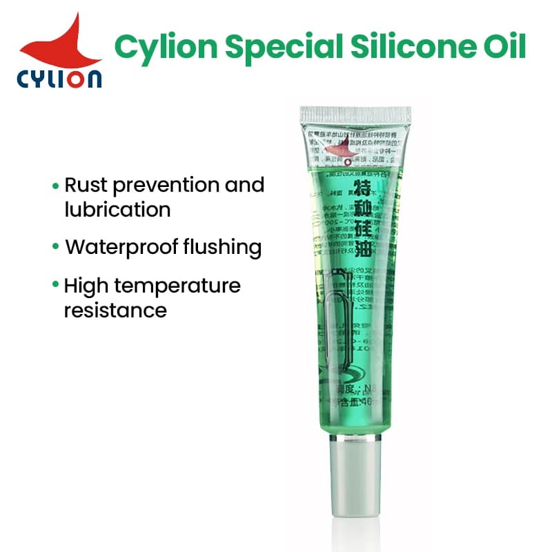 CYLION-Huile spéciale en silicone pour suspension de vélo, 40ml, lubrifiant pour fourche avant, main