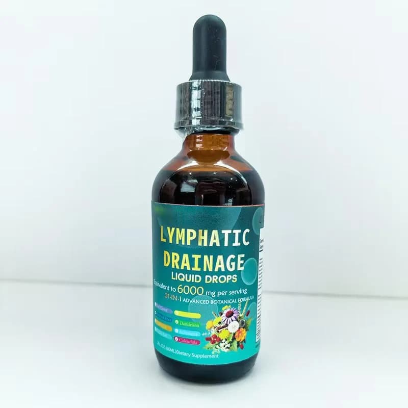 Offre Spéciale : Gouttes Liquides de Drainage Lymphatique – Formule Naturelle à Base de Plantes pour