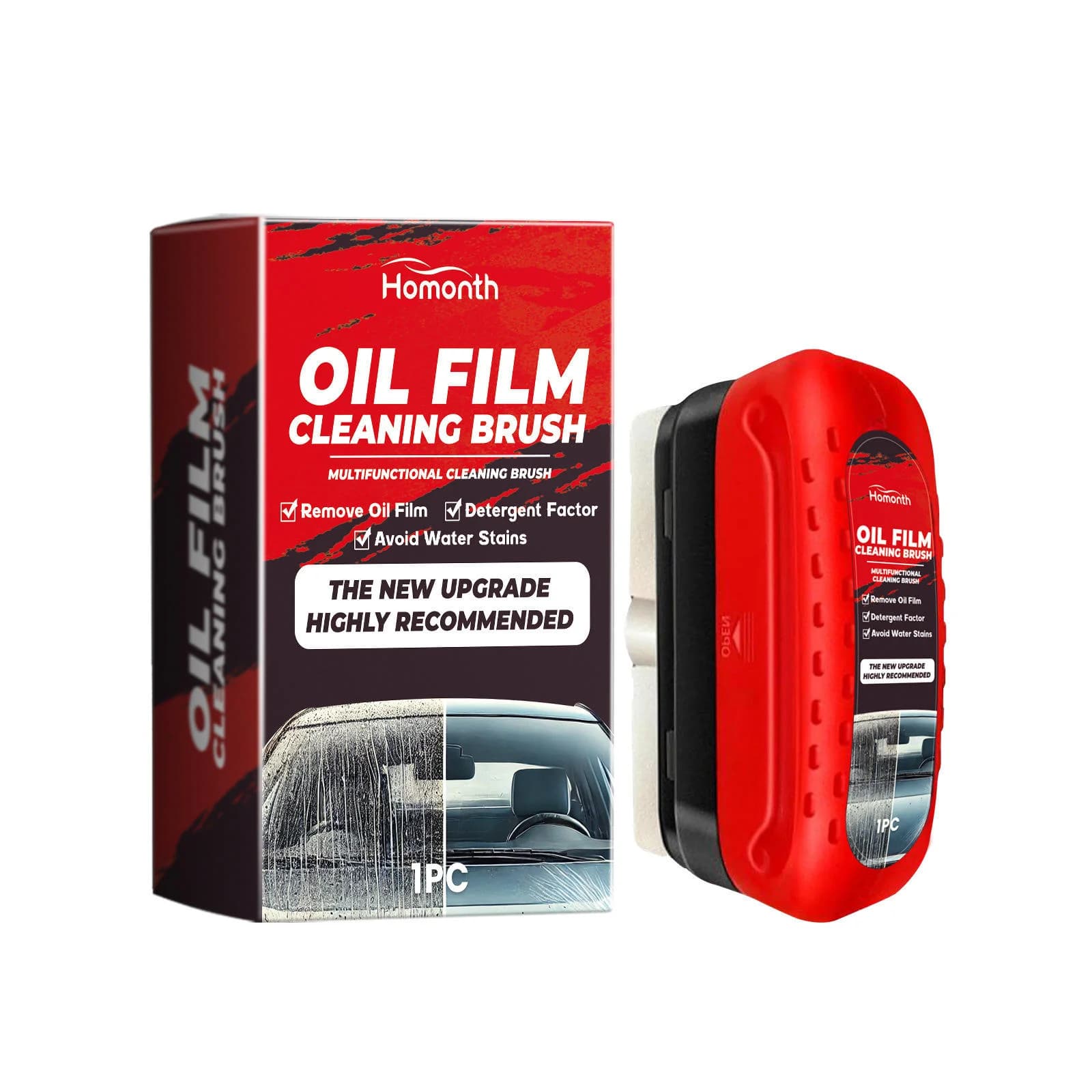 Nettoyant pour film gras sur verre, détachant transparent pour vitres, éliminateur de taches écologi