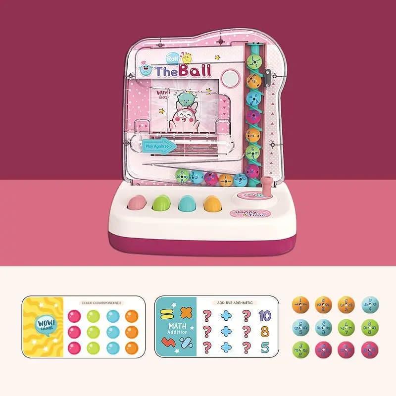 Puzzle éducatif interactif, balle roulante, piste de jouet pour accélérer, jeu Parent-enfant, Machin