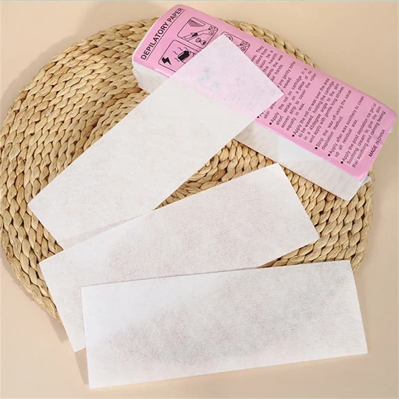Rouleau de bandes de cire non tissées 50m/100m pour hommes et femmes, épilation, papier ciré pour ma