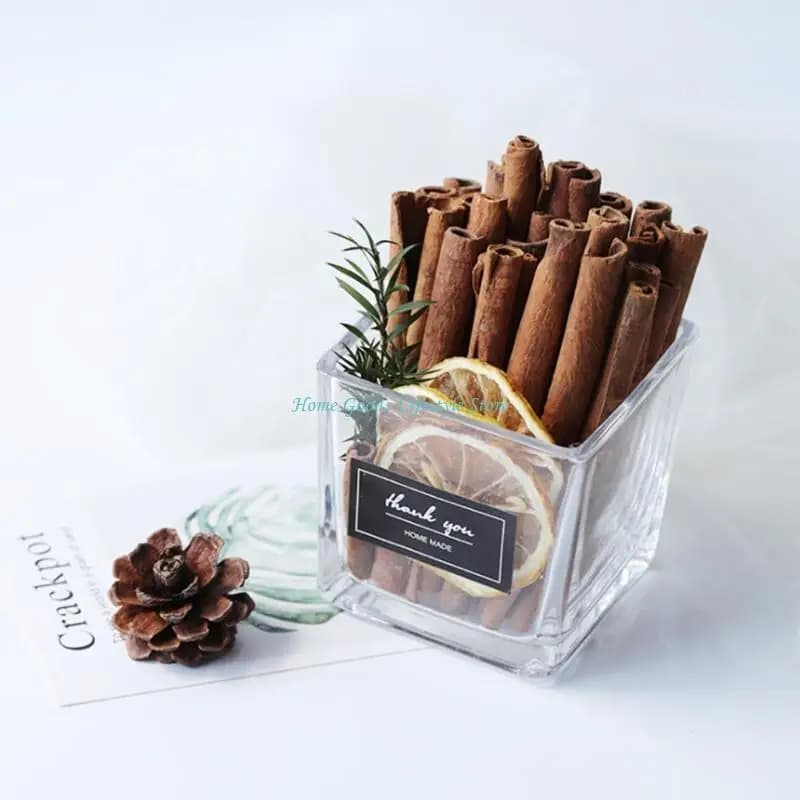 Bâtonnets de cannelle simplement organiques, 5 pièces, en forme de rouleau de Cigarette, ensemble de