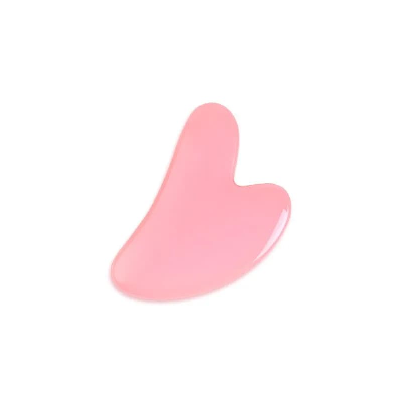 Rouleau de massage facial, planche de gua sha, grattoir en résine, rouleau de massage anti-rides pou