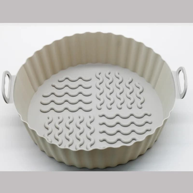 Gadgets de cuisine, revêtement rond en Silicone pour friteuse à Air, 6.8 pouces pour 5 à 8 litres, a