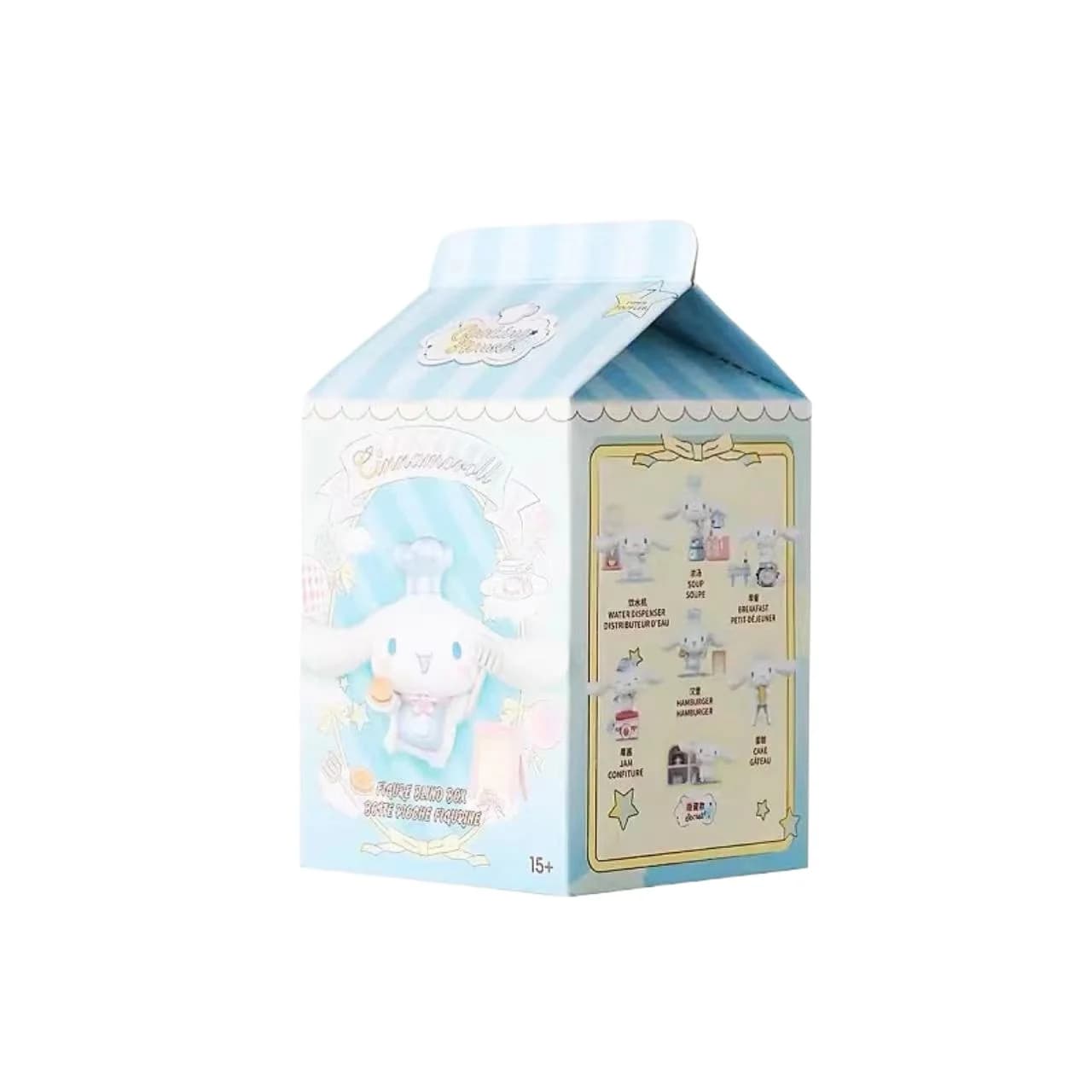 Cinnamoroll Blind Box Série Cabane de Cuisine, Ornement Artisanal de Collection, Cadeau Tendance pou