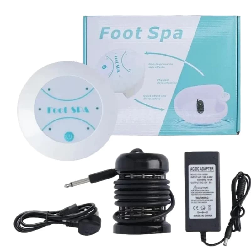 Détox ionique pied Spa bain Machine Massage pied ionique détoxification soulage la Fatigue favorise 