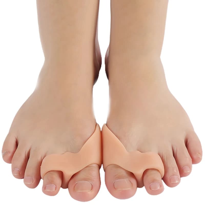 Marteau séparateur en gel de silicone pour hallux valgus, outils de soin des pieds, protection, redr