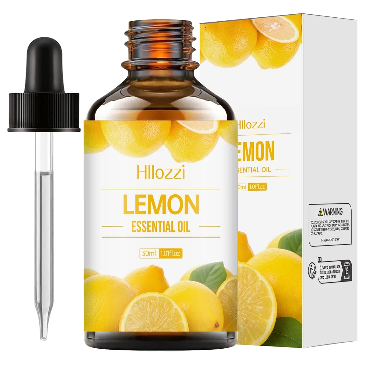 Huile essentielle de citron 100ml/60ml/30ml, huile essentielle de citron, soins du corps, soins capi