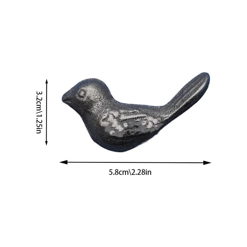 Outil de cuisson en fer pour oiseaux et poissons – Complément de fer naturel pour les repas, outil d
