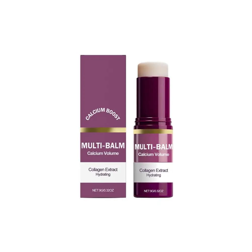 Bâton multi-baume à Volume de Calcium, bâton hydratant au collagène, crème pour le visage, Anti-ride