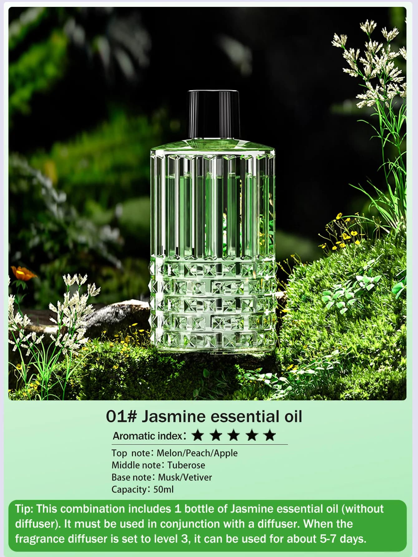 Diffuseur d'arôme portable rechargeable multifonctionnel, diffuseur d'huile essentielle, minuterie, 