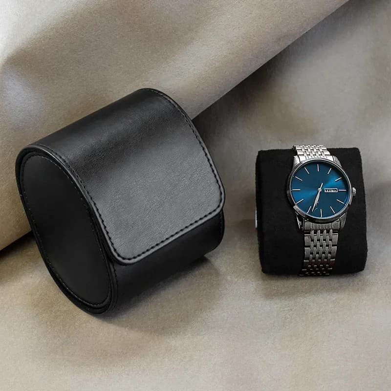 Étui de voyage pour montres - Rangement et organisation pour 3 montres - Stockage sécurisé avec cous