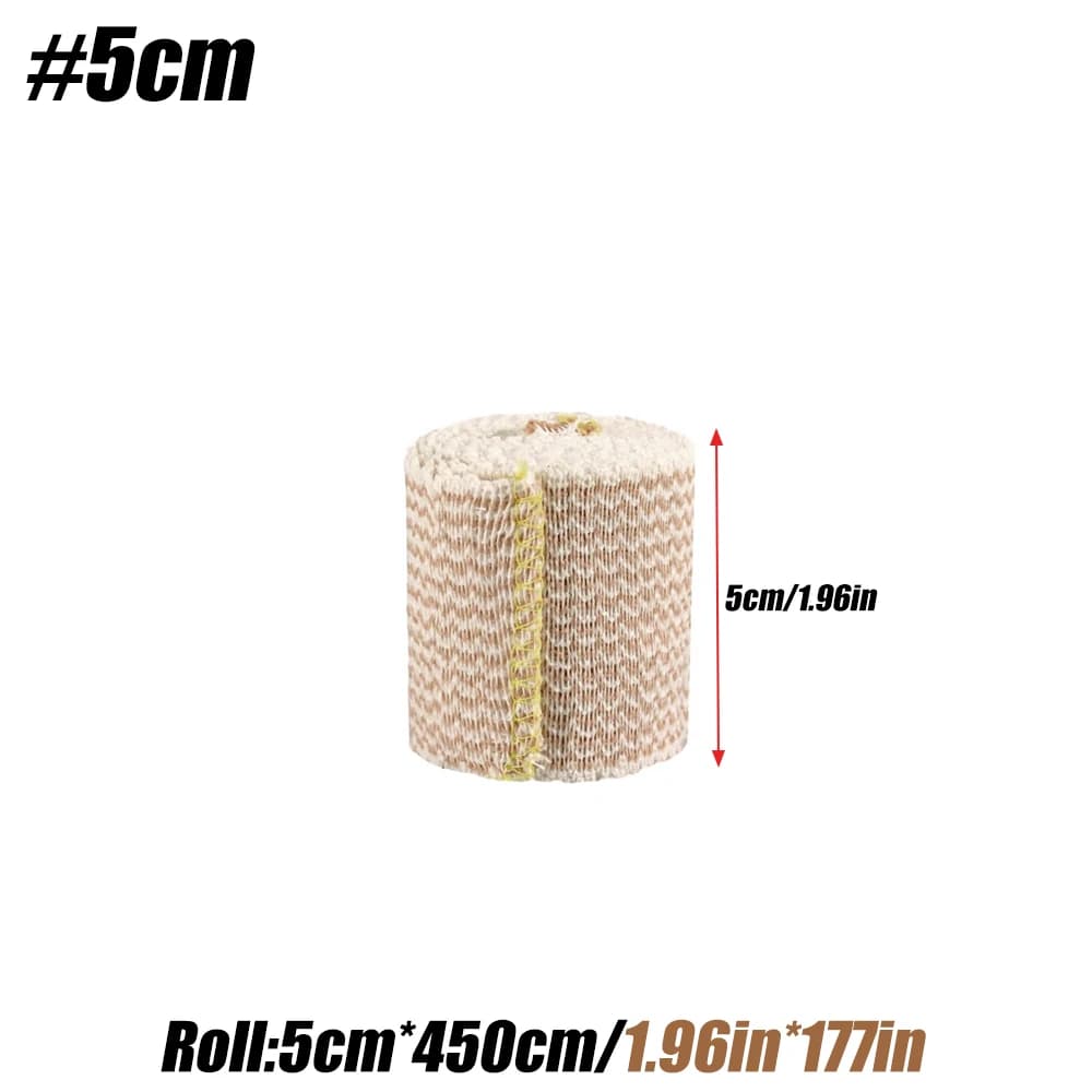 1 Rouleau de Bandage artificiel astique Premium à Fermeture existent, Compression Ronde pour le Bain