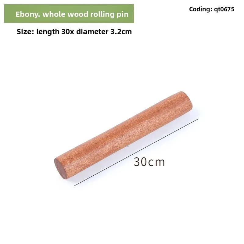 Rouleau à pâtisserie en bois massif, 30/50/60cm, haute qualité, pratique pour la maison et le restau