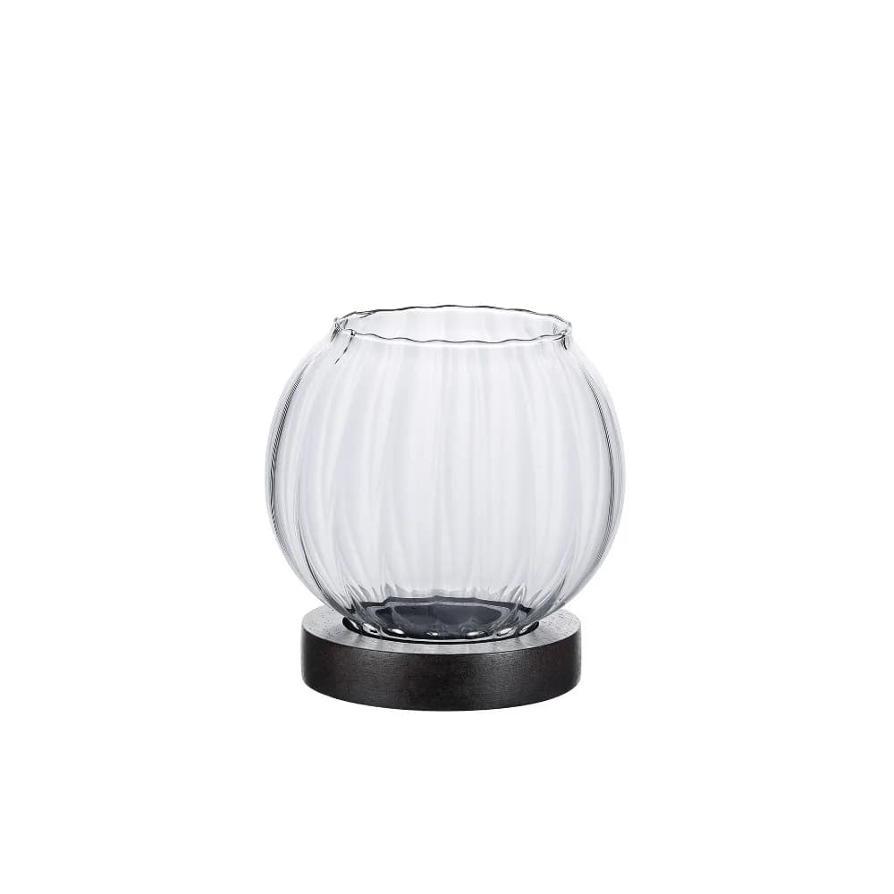Lampe à huile en verre de Style nordique, bougeoir décoratif de Style européen pour la maison, ornem
