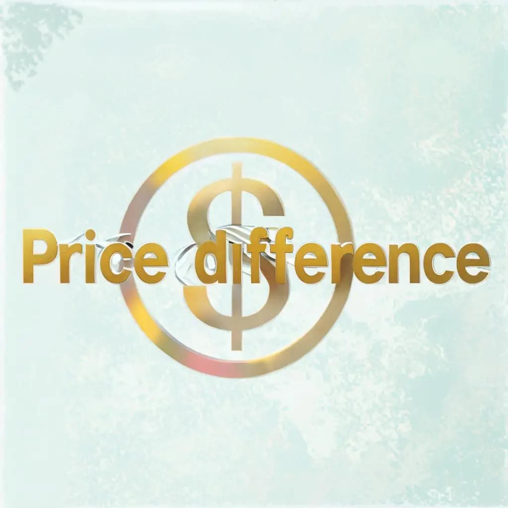 Lien pour compléter la différence de prix, produit personnalisé