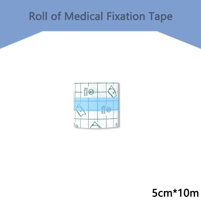 Rouleau de ruban adhésif fixe, 1 rouleau/10m, 4 tailles, Film PU imperméable, pansement Transparent,