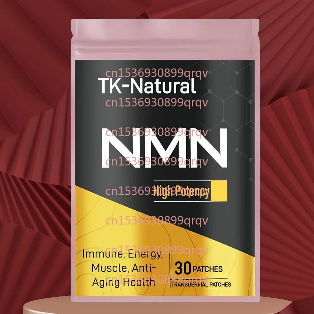 30 Patchs Transdermiques NMN (Nicotinamide Mononucleotide) pour NAD, cellules, immunité, énergie, mu