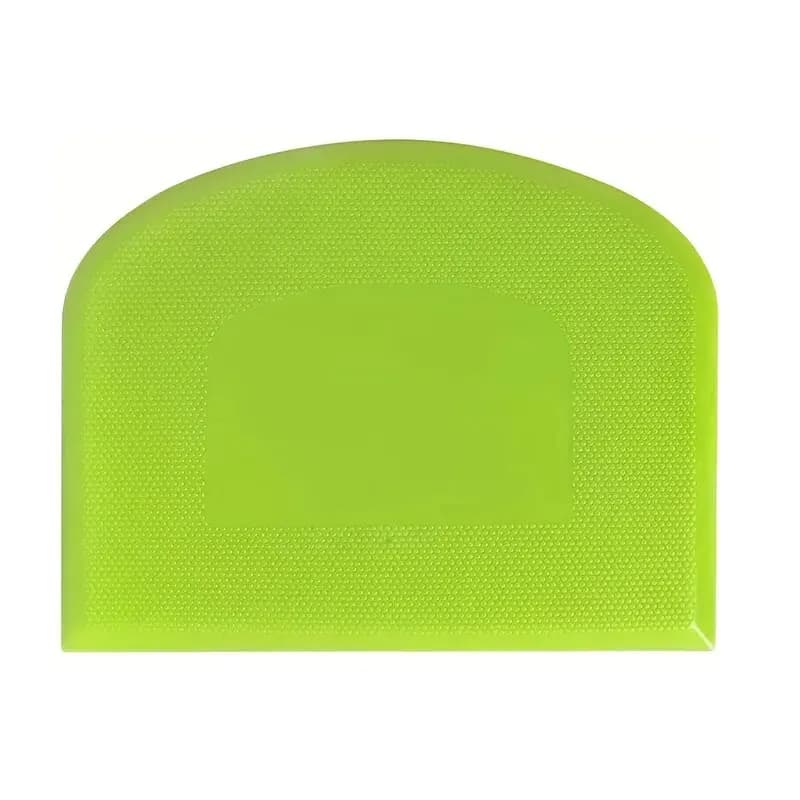 Spatule en plastique pour crème à gâteau, couteau à pâte, grattoir à poupée avec bord lisse, outils 