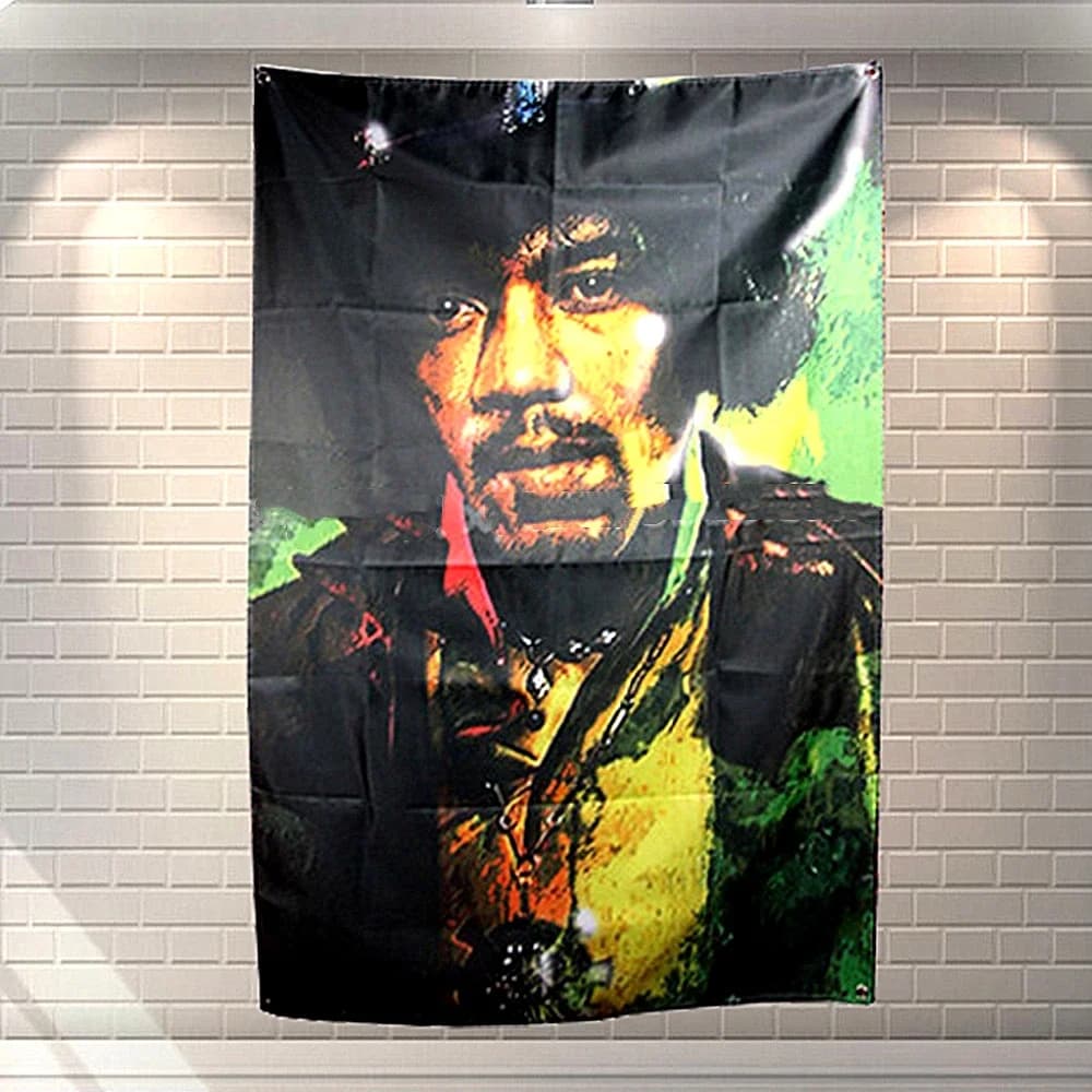 Affiche de musique de chanteur de groupe de rock and roll, art mural, bannière de sensation, tapisse