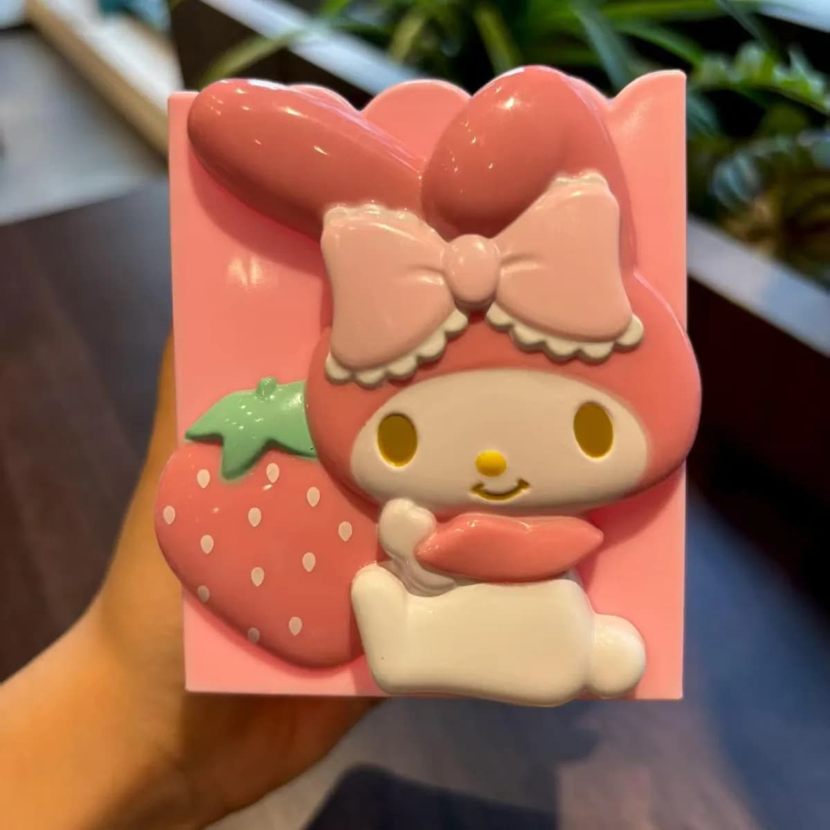 Porte-stylo Kawaii My Melody Cinnamon, boîte de rangement de bureau mignonne de dessin animé, décora