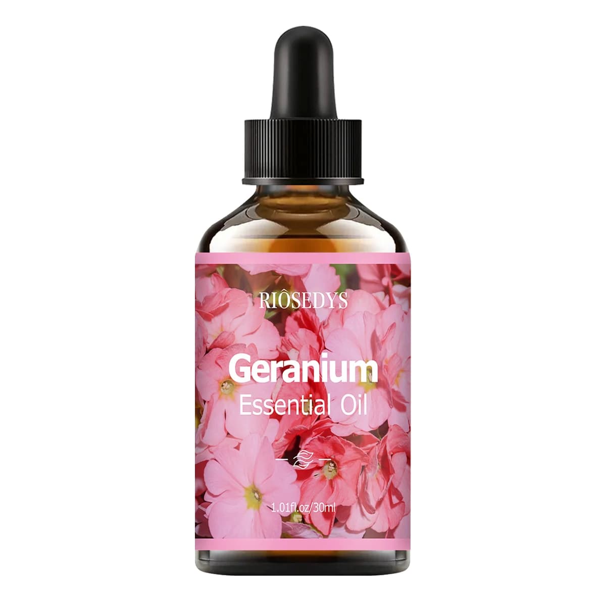 Huile essentielle de géranium, parfum naturel, convient aux massages corporels, aux soins capillaire