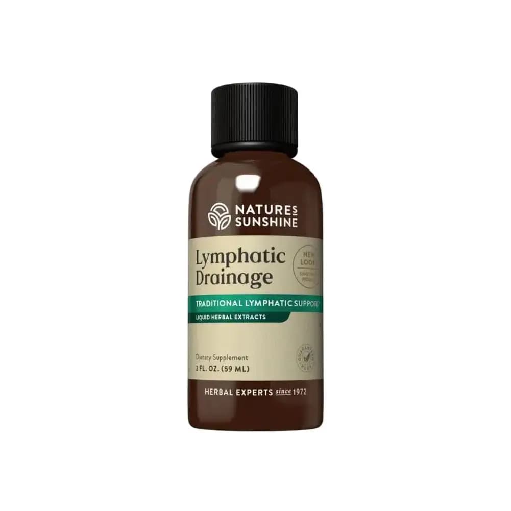 Gouttes de drainage lymphatique à base de plantes 59ML, pour les soins quotidiens du corps, formule 