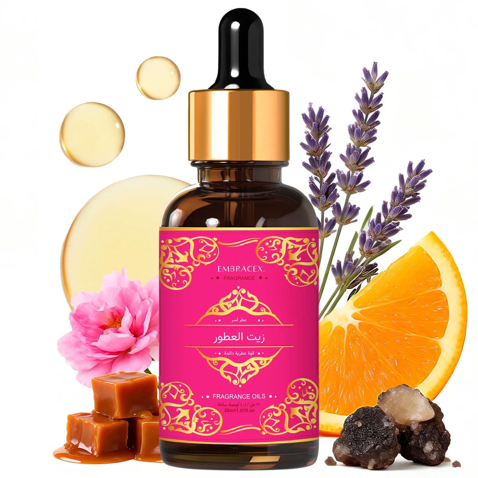 30ml زيت العطور Huiles essentielles parfumées pour voiture, pour diffuseurs, projets DIY, cadeau pou