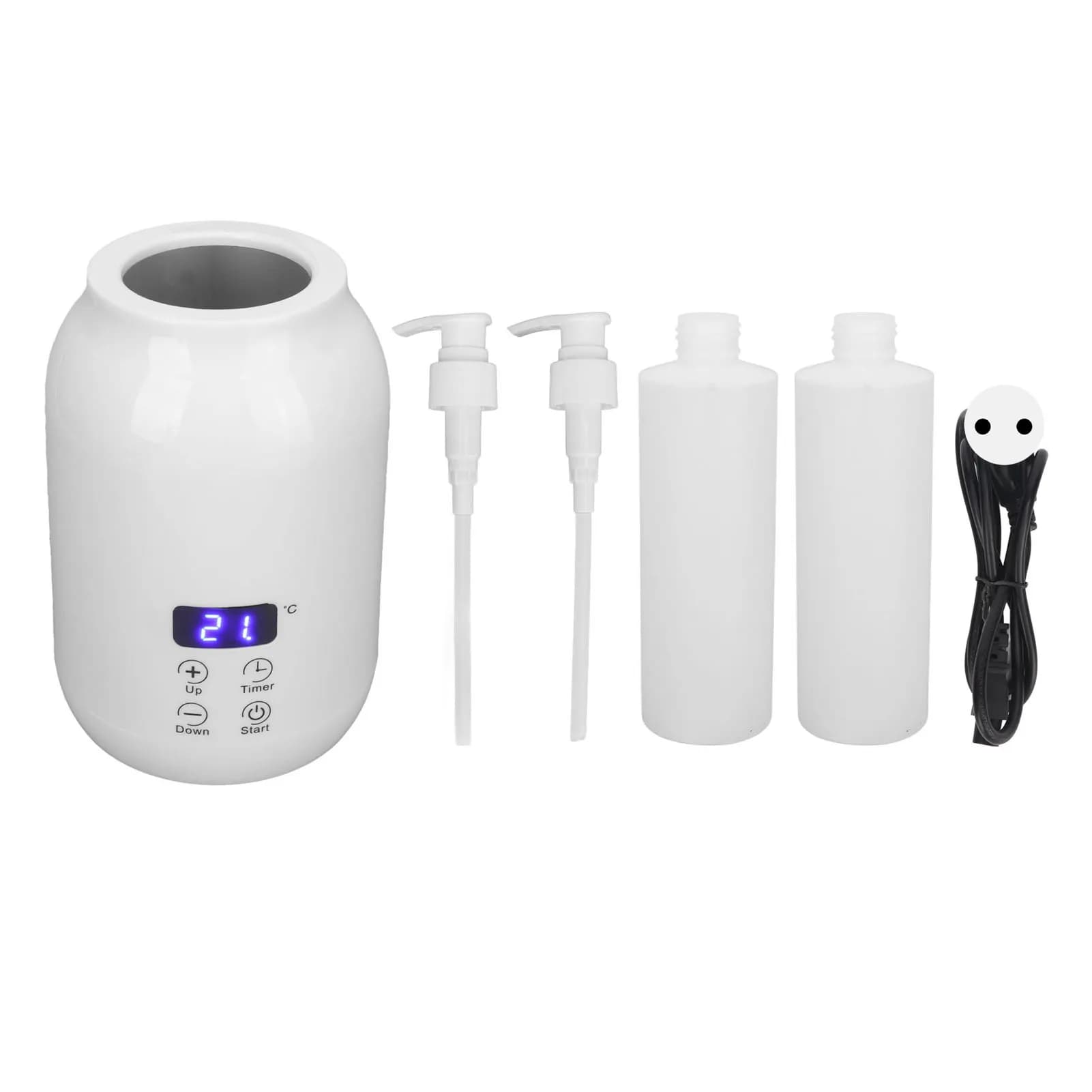 Chauffe-huile de Massage affichage LED contrôle tactile température ajuster chauffe-bouteille d'huil