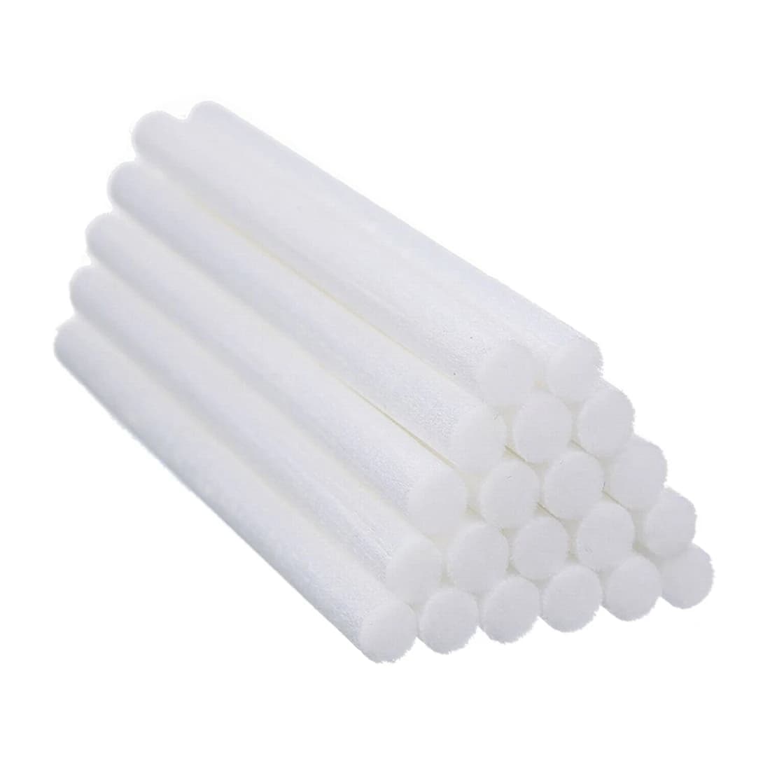 Lot de 50 éponges de recharge pour diffuseur de voiture, bâtons absorbants de remplacement pour mèch