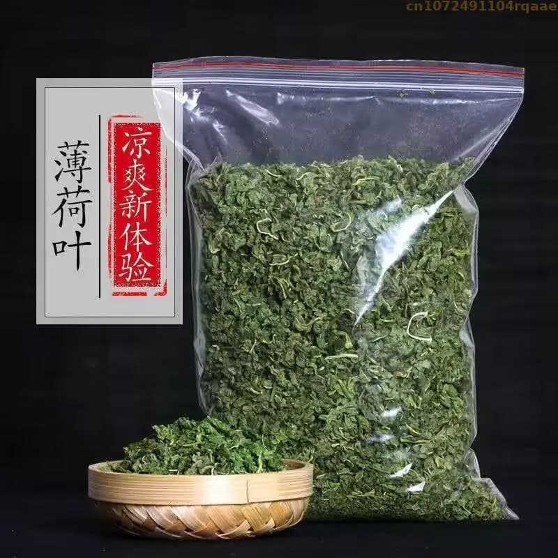 Feuilles de menthe naturelles séchées de haute qualité, poudre de menthe pour sachets, garniture pou