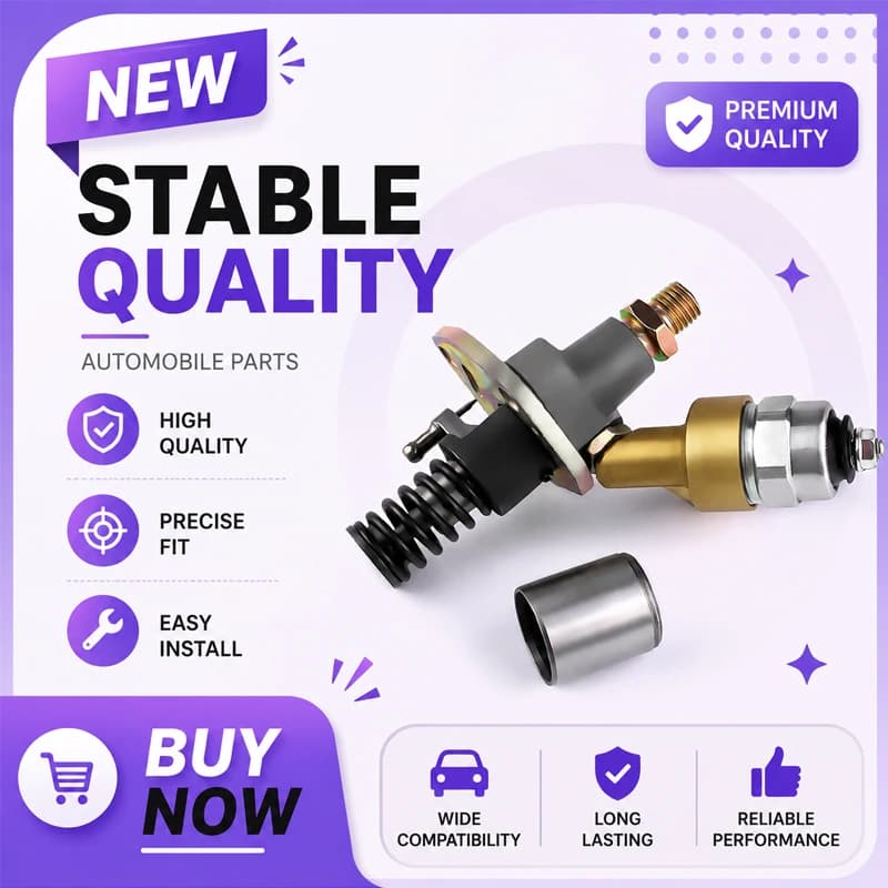 {186FA} Pompe à huile diesel monocylindre refroidie par air pour automobile {188FA 190FA 192FA 178FA
