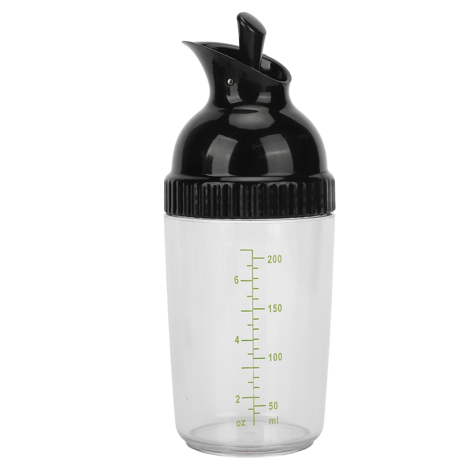 Shaker à vinaigrette de 200ml, sans BPA, empêche les fuites, bouteille de vinaigrette, pot avec couv
