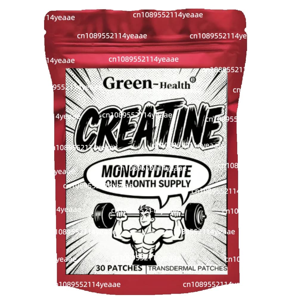 30 patchs patchs transdérmiques monohydratés de créatine-force de croissance musculaire augmentent l