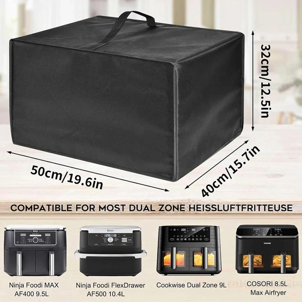 Housse de protection étanche pour friteuse à air Ninja Foodi FlexDrawer AF500EUCP/AF400EUCP/AF451EU,