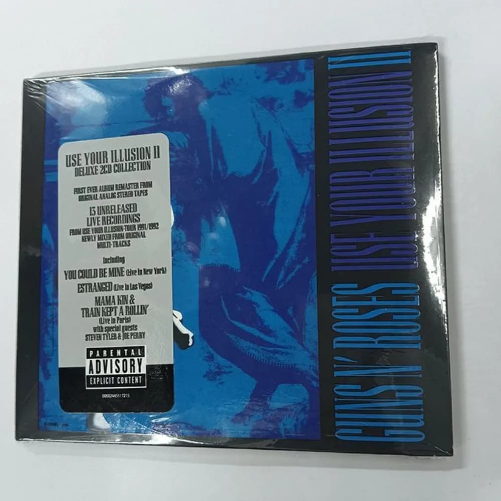 Guns N Roses utilisez votre Illusion II Album CD Western Hard Rock Collection de musique
