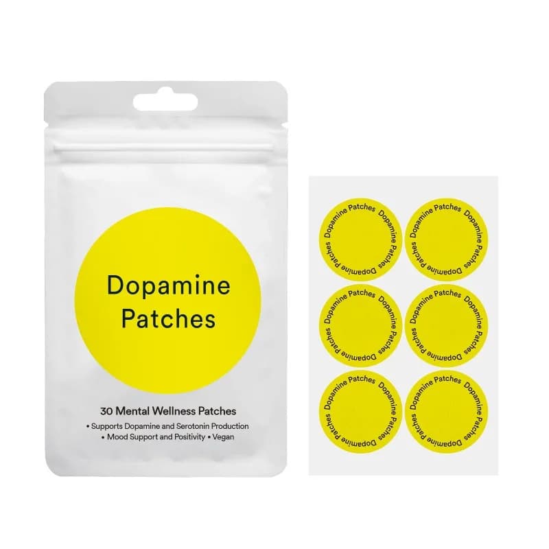 60 Patchs de Dopamine : Boost de Vitalité, Amélioration Instantanée de l'Humeur et de la Concentrati