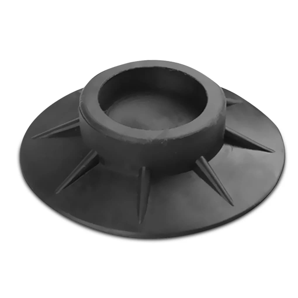 Coussinets de pieds Anti-Vibration, 4 pièces, en caoutchouc, antidérapant, silencieux, pour Machine 