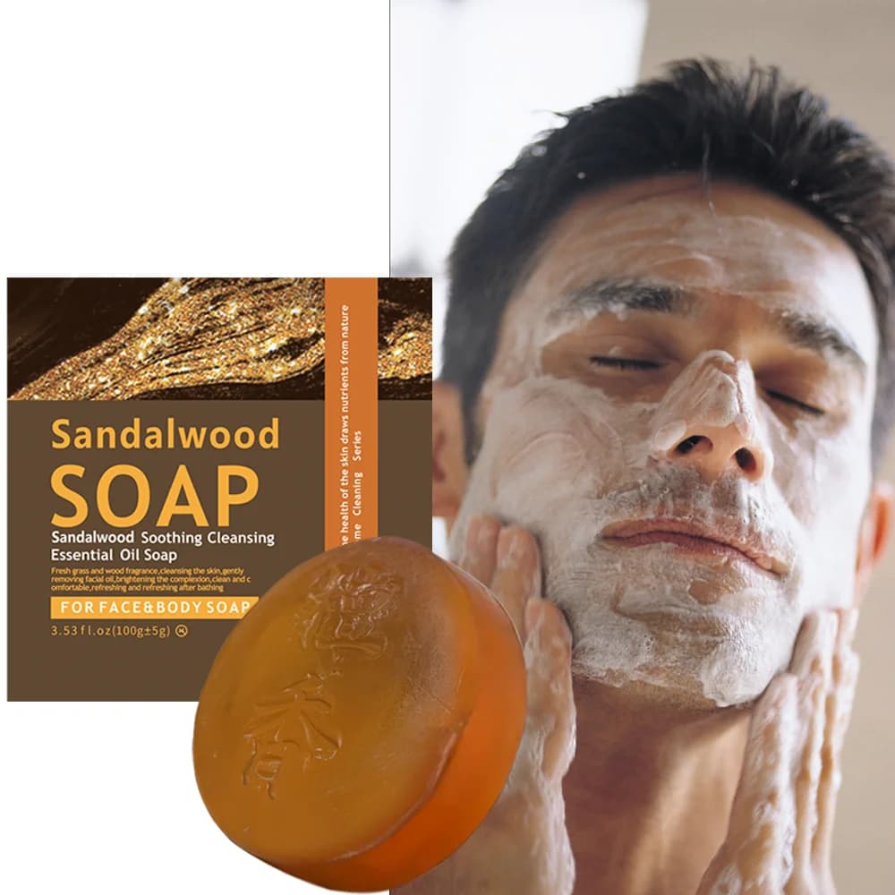 Savon blanchissant fait à la main, soins pour la peau, nettoyage en profondeur, hydratant, huile ess