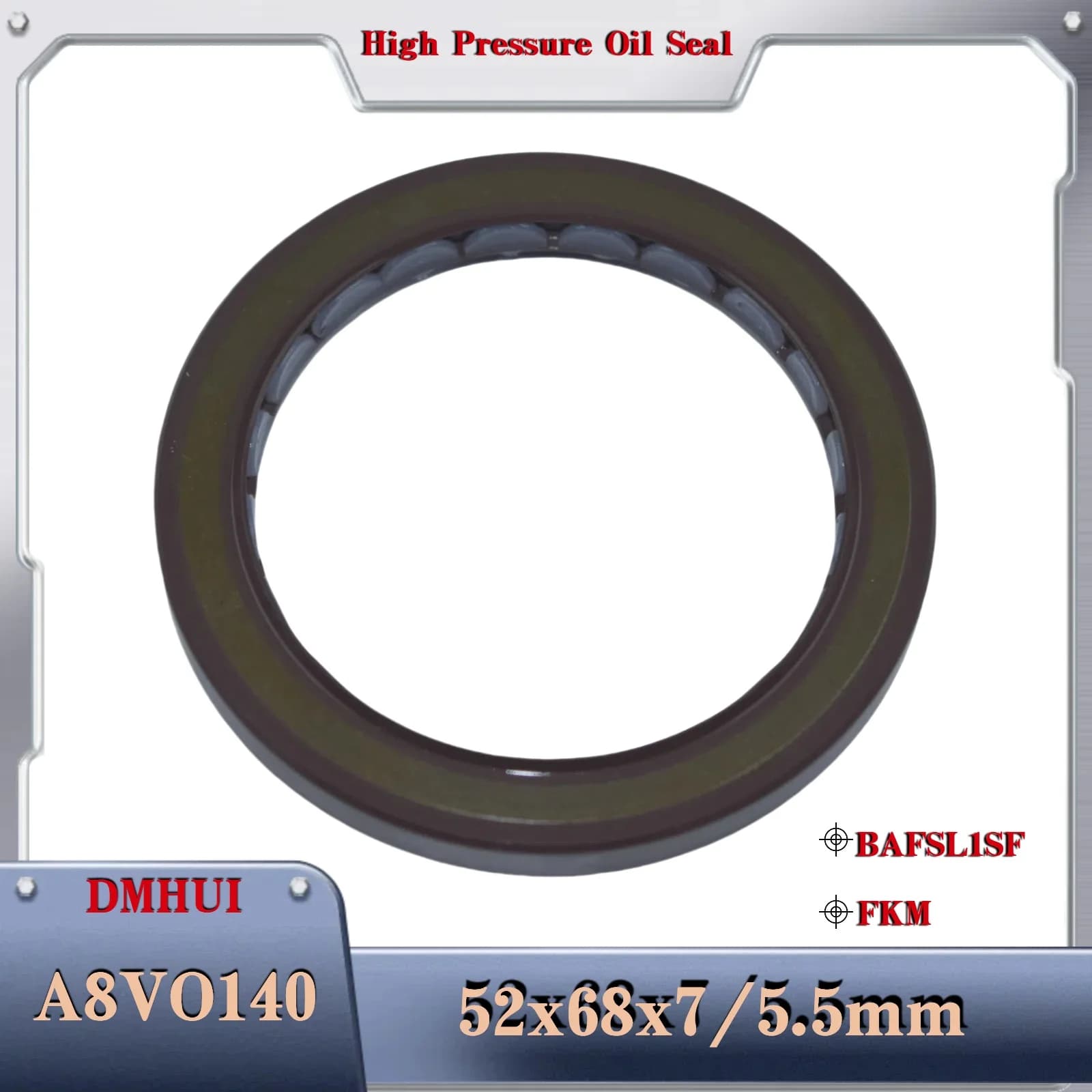 Joint d'étanchéité 52*68*7/5.5 pour pompe hydraulique ou moteur hydraulique, joint d'étanchéité 52X6