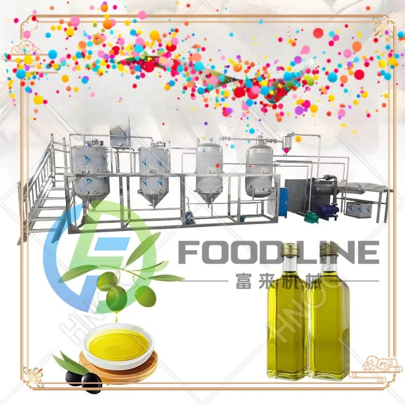 Machine automatique de affiner l'huile de tournesol, équipement de fabrication d'huile de cuisson, p