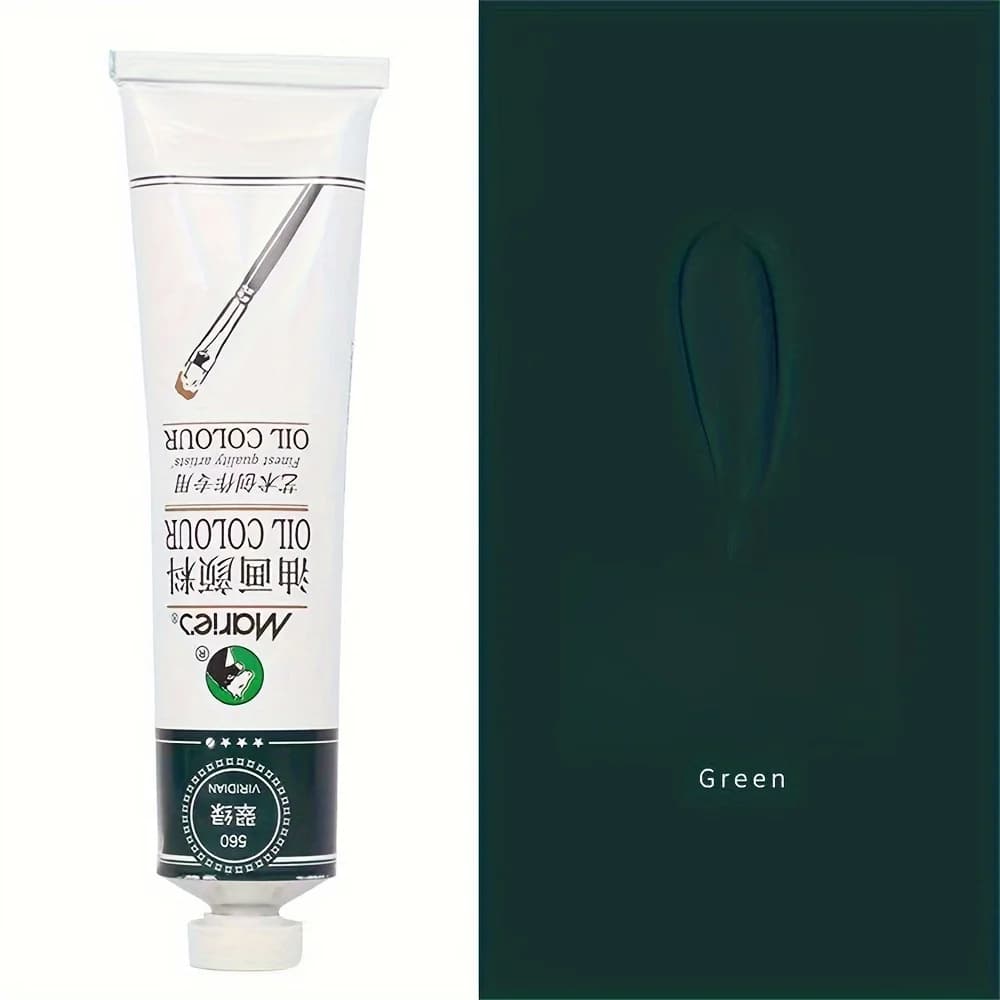 Peinture à l'huile 50ML, tube unique professionnel d'artiste, toile peinte à la main, peinture graff