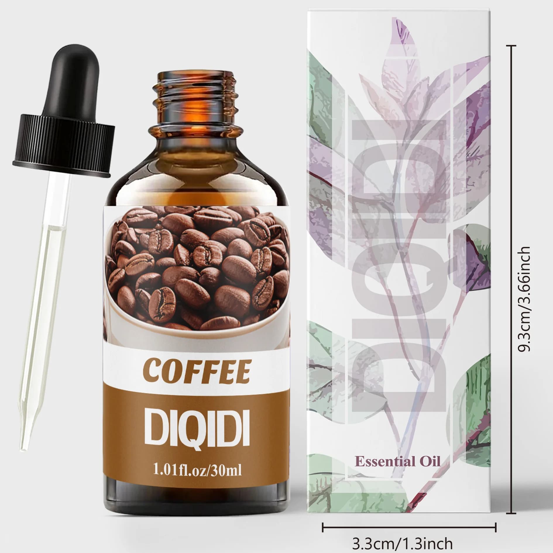 Huile essentielle de café, saveur riche, huile de sésame liquide de haute qualité, huile essentielle