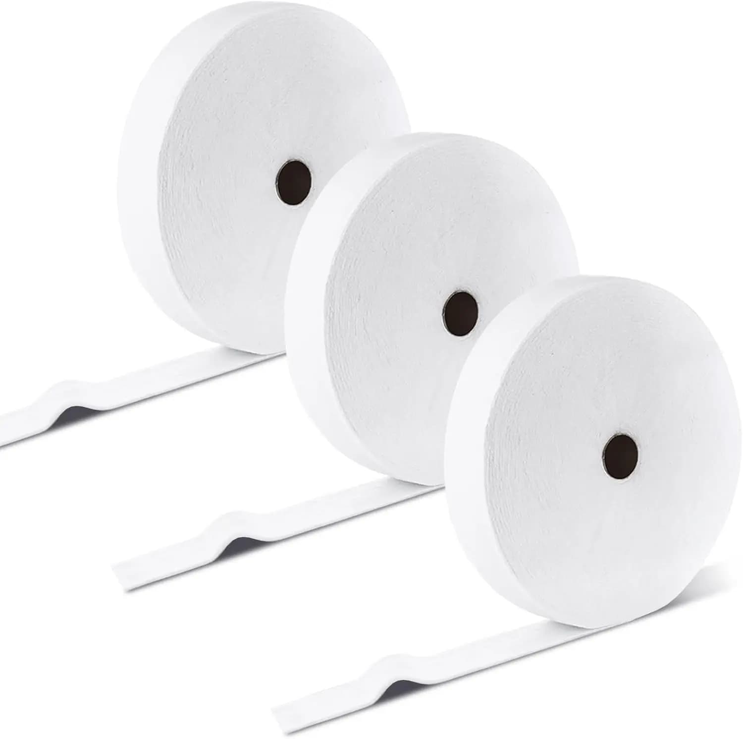 3 Rouleaux de Bandes de rembourrage Jelly Roll pour tapis, 2 1/4 po, en mélange de coton, sur roulea