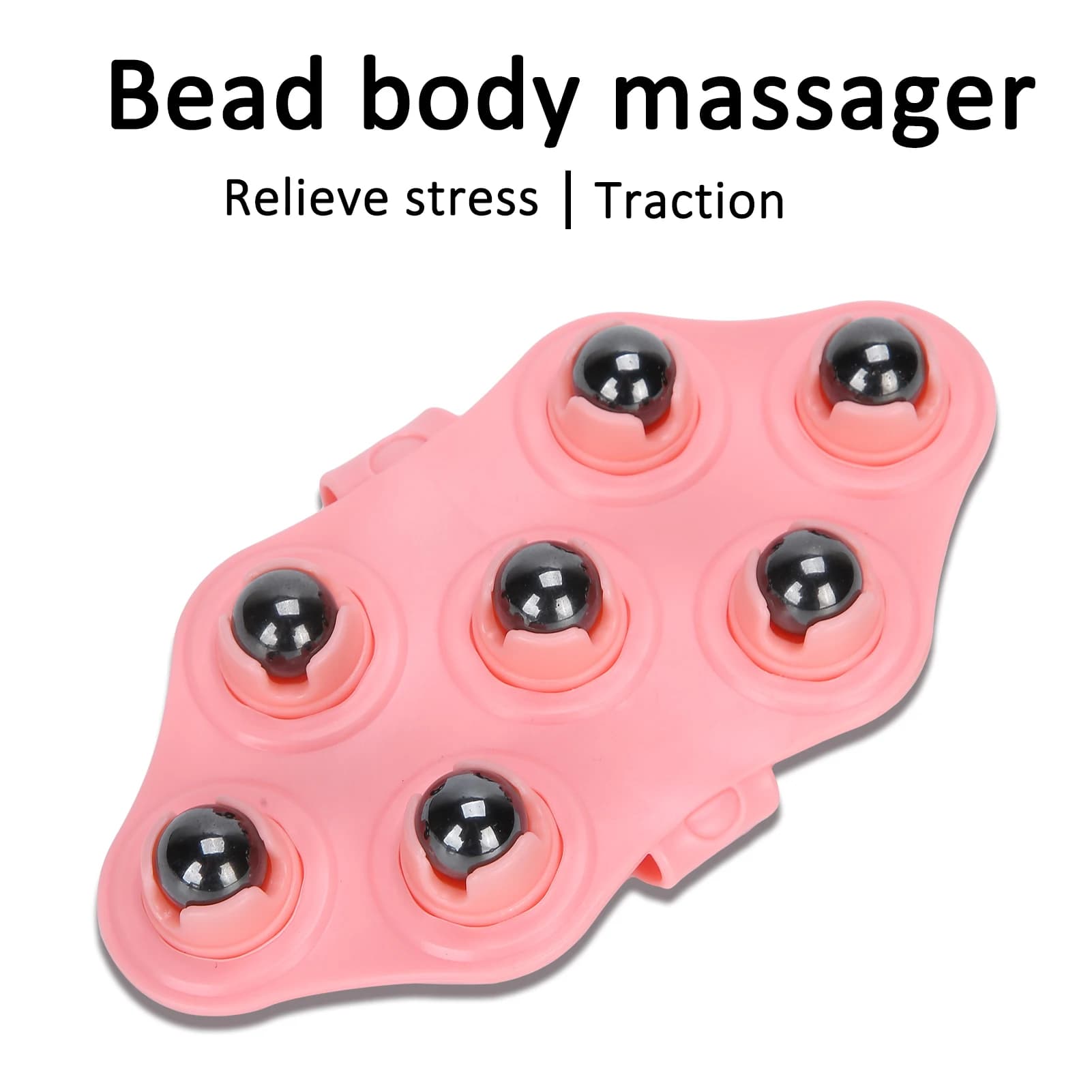 Ohio eur à bille roulante portable, masseur corporel, perle magnétique amincissante, relaxation musc