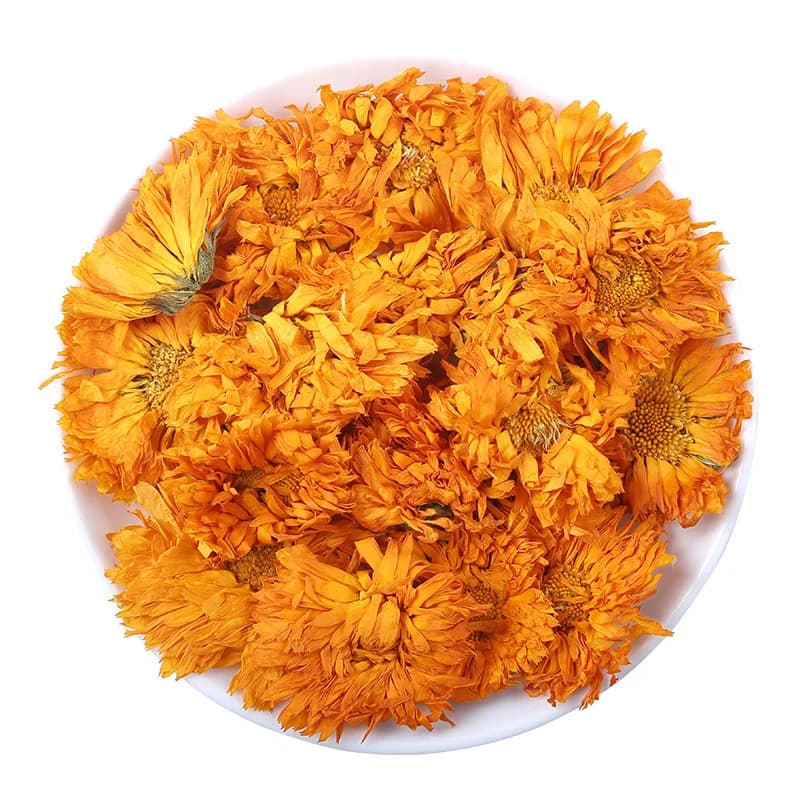 Fleurs de calendula séchées naturelles de qualité supérieure, pétales de souci pour décoration de ma